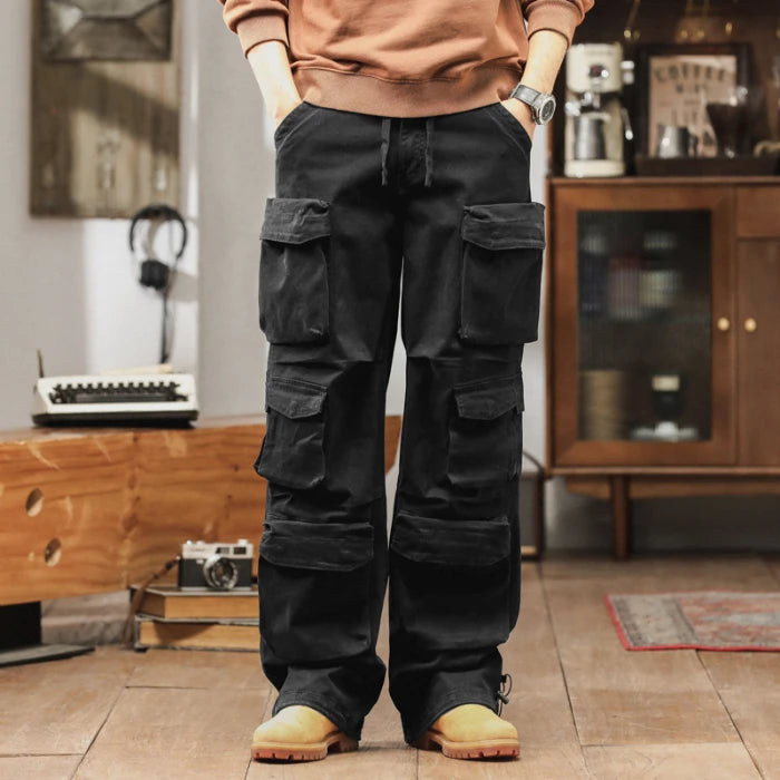 Versatile Men's Cargo Jogger Pants for Outdoor Adventures