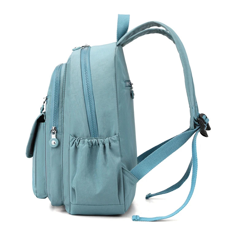 Stylish Lightweight Black Commuter Backpack for Women