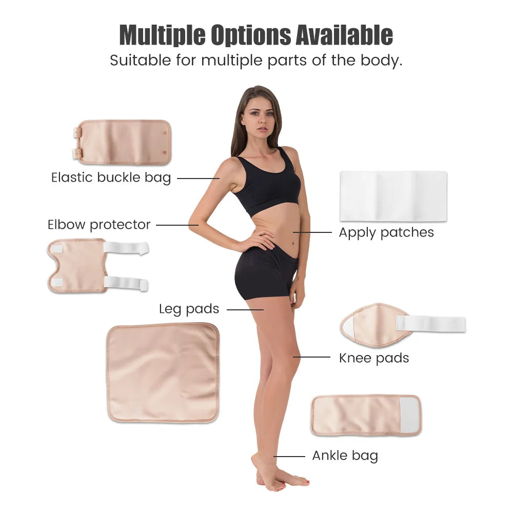 Organic Castor Oil Pack for Natural Joint Relief | Versatile Body Wraps