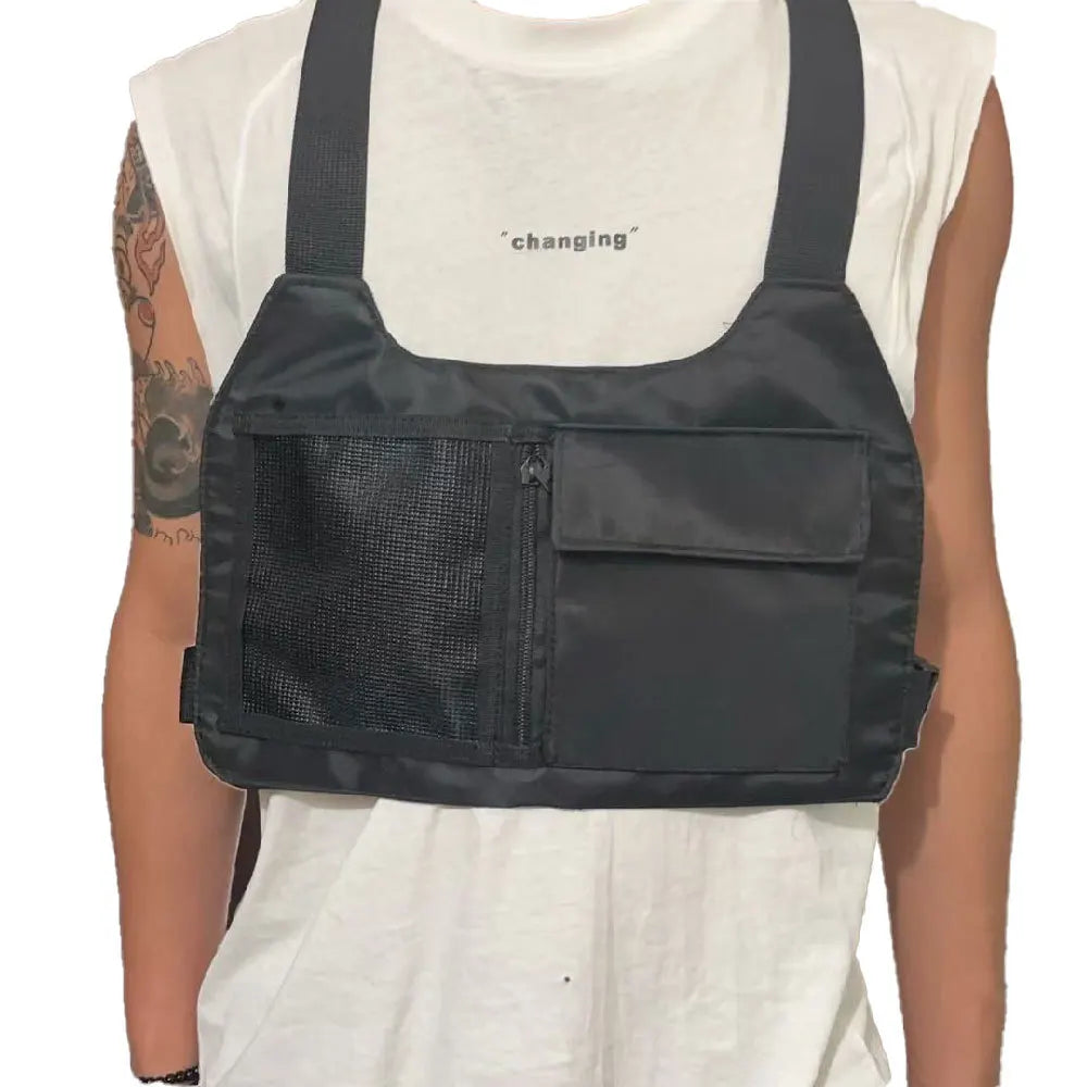 Unisex Hip-hop Streetwear Chest Rig Bag | Versatile Tactical Backpack