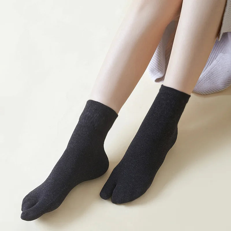 Breathable Summer Split Toe Socks | Fun Unisex Footwear
