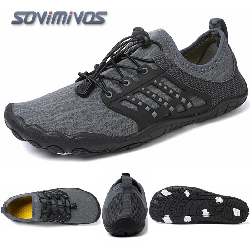 Men's Cross-Trainer | Barefoot & Minimalist Shoe | Zero Drop Sole | Wide Toe Box Women Upstream Swimming Shoes Beach Slippers