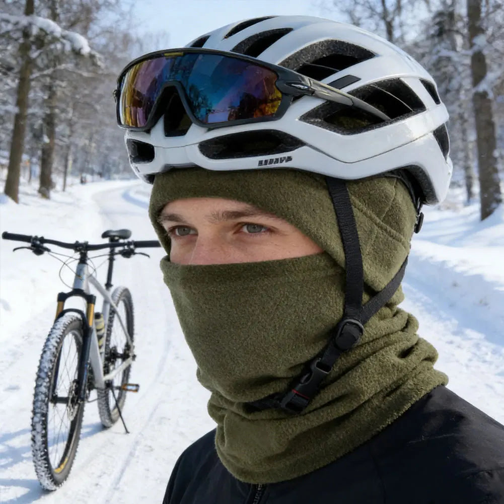 Unisex Winter Fleece Balaclava Set | Versatile Thermal Hat & Scarf