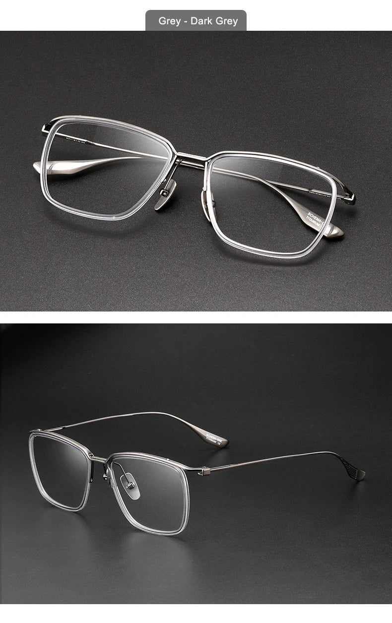 Ultra-light Luxury Business Glasses | Stylish Titanium Eyewear