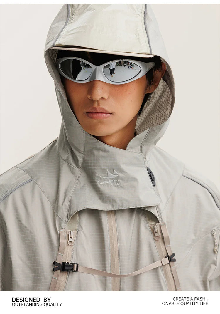 Transformable Outdoor Jacket & Cycling Suit | 3-in-1 Adventure Gear
