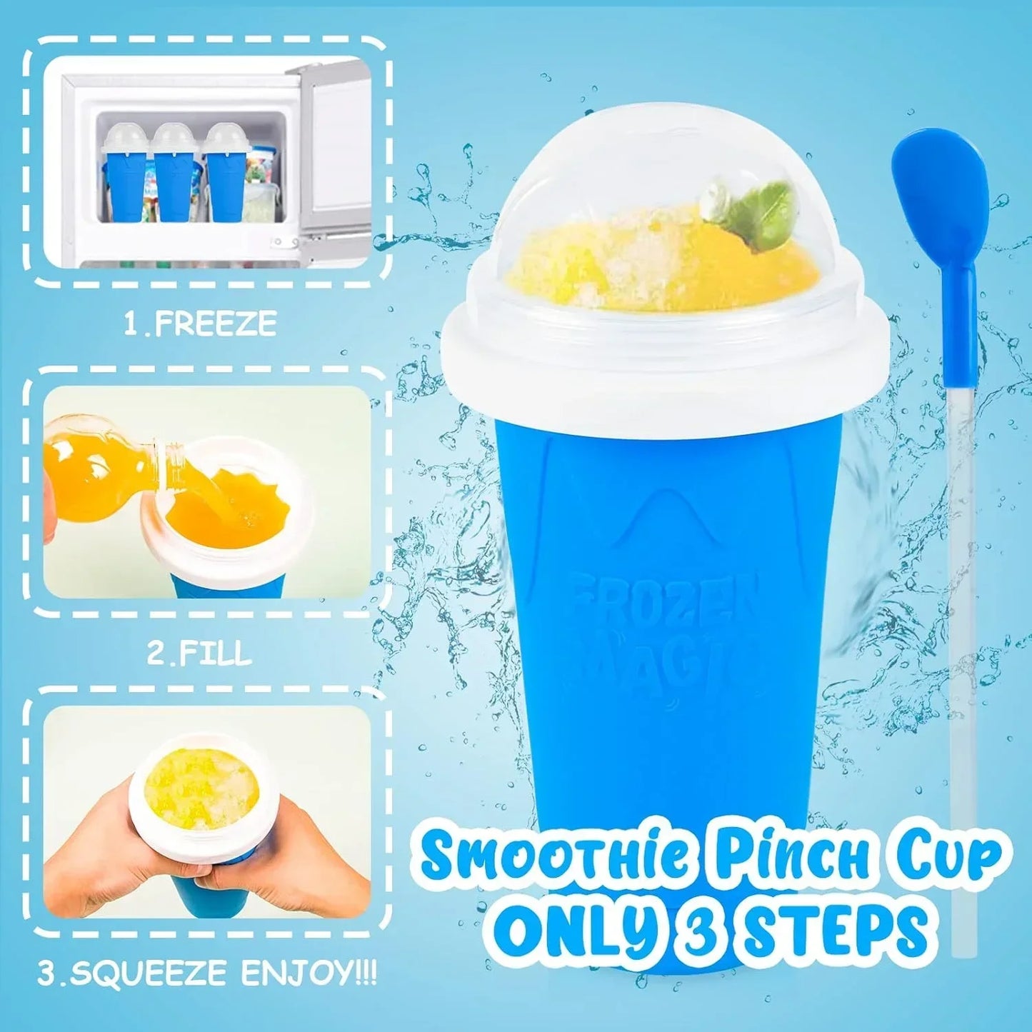 Quick Frozen Smoothies Cup | Perfect for Juices & Ice Cream