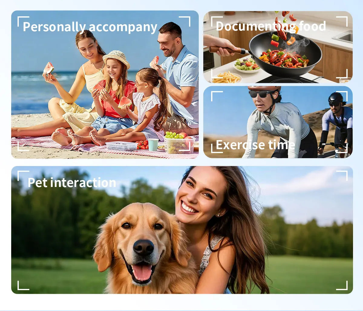 AI Smart Glasses with 8MP Camera & Multi-Language Translation