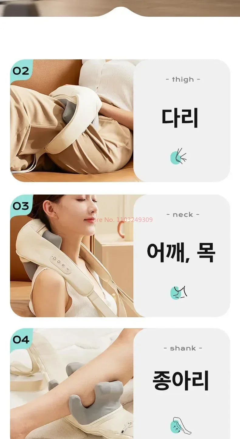Premium Shoulder and Neck Massager | Multifunctional Comfort