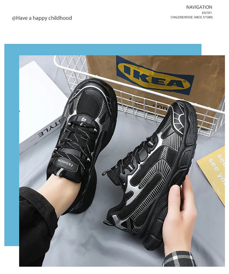 Lightweight Outdoor Sports Shoes for Men | Breathable Casual Sneakers