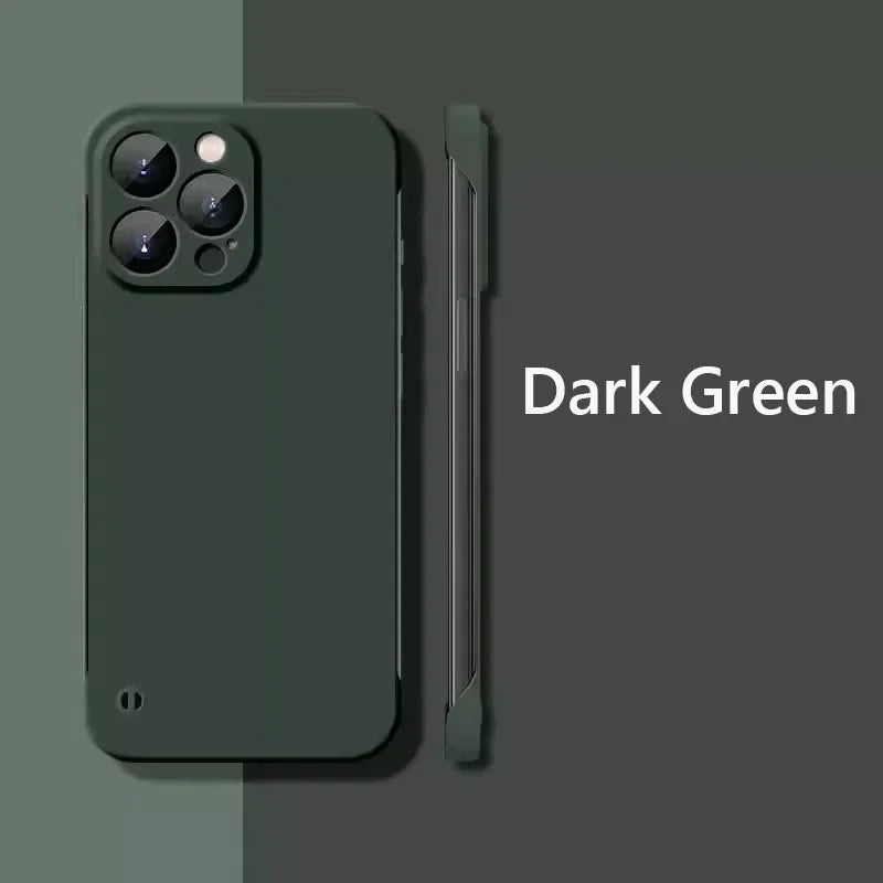 Slim Matte Hard Back Cover Case for iPhone | Shockproof & Stylish