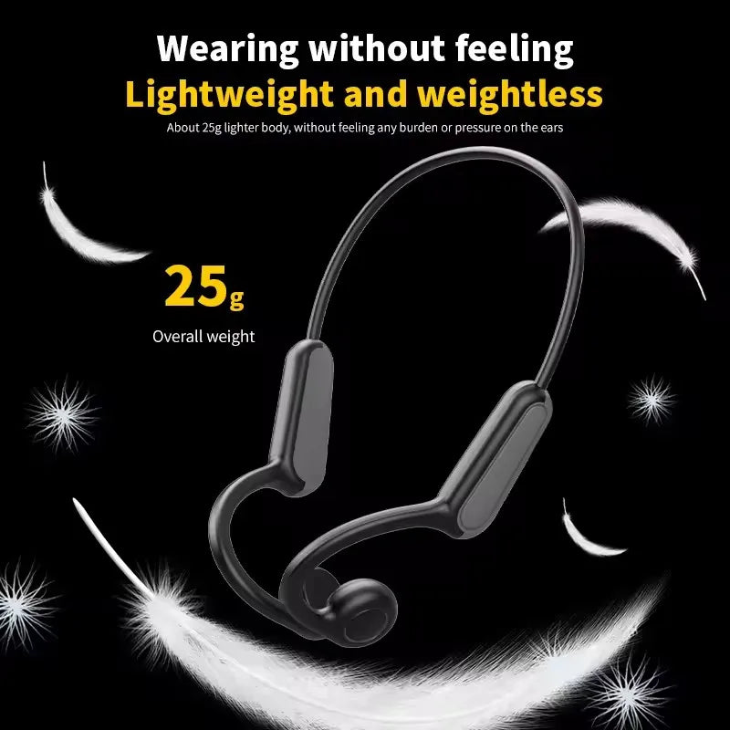 Wireless Bone Conduction Sport Headphones | Hands-Free & Comfort