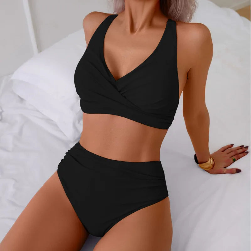 Stylish High Waist Bikinis for Women | Trendy Beach Swimwear
