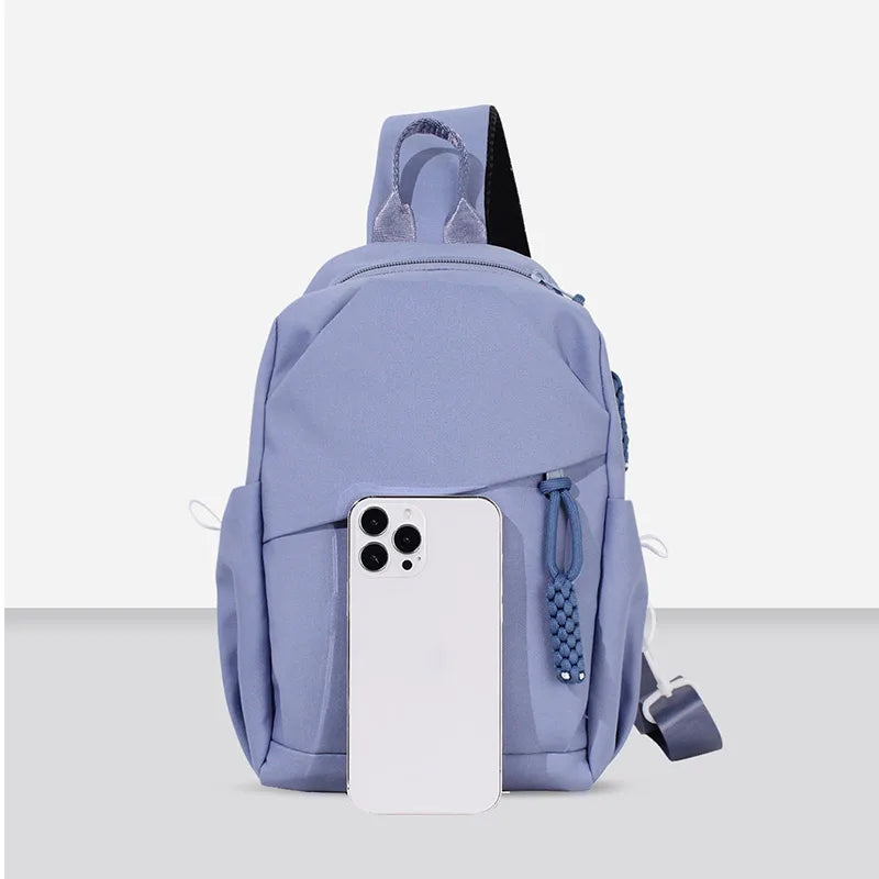 Bolsa de pecho impermeable de moda para mujer | Bandolera deportiva elegante