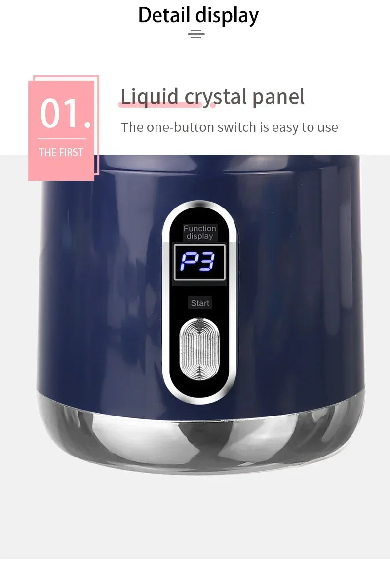 Portable Electric Orange Juicer | Citrus Juice Extractor & Blender