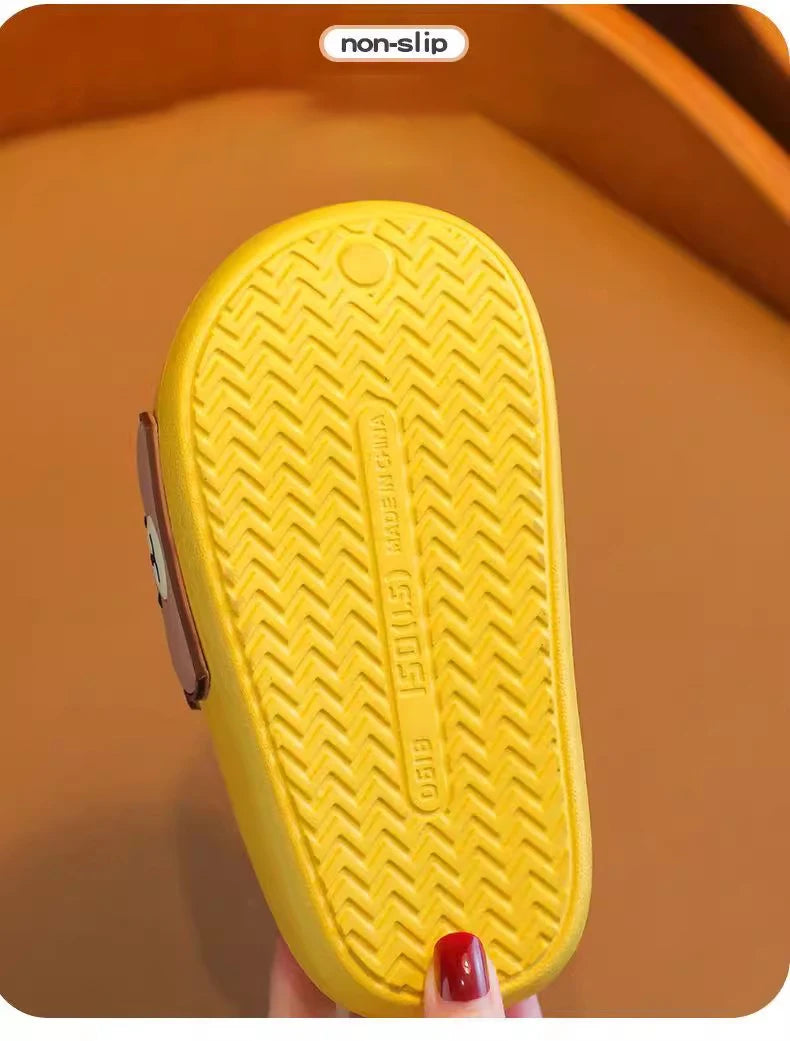 Children's Waterproof Anti-Slip Cotton Slippers | Cozy Winter Footwear