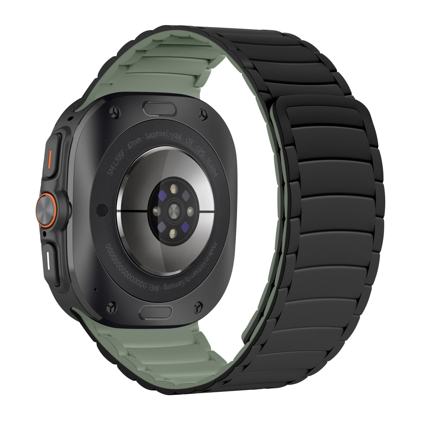 Magnetic Silicone Band for a Comfortable Smartwatch Experience