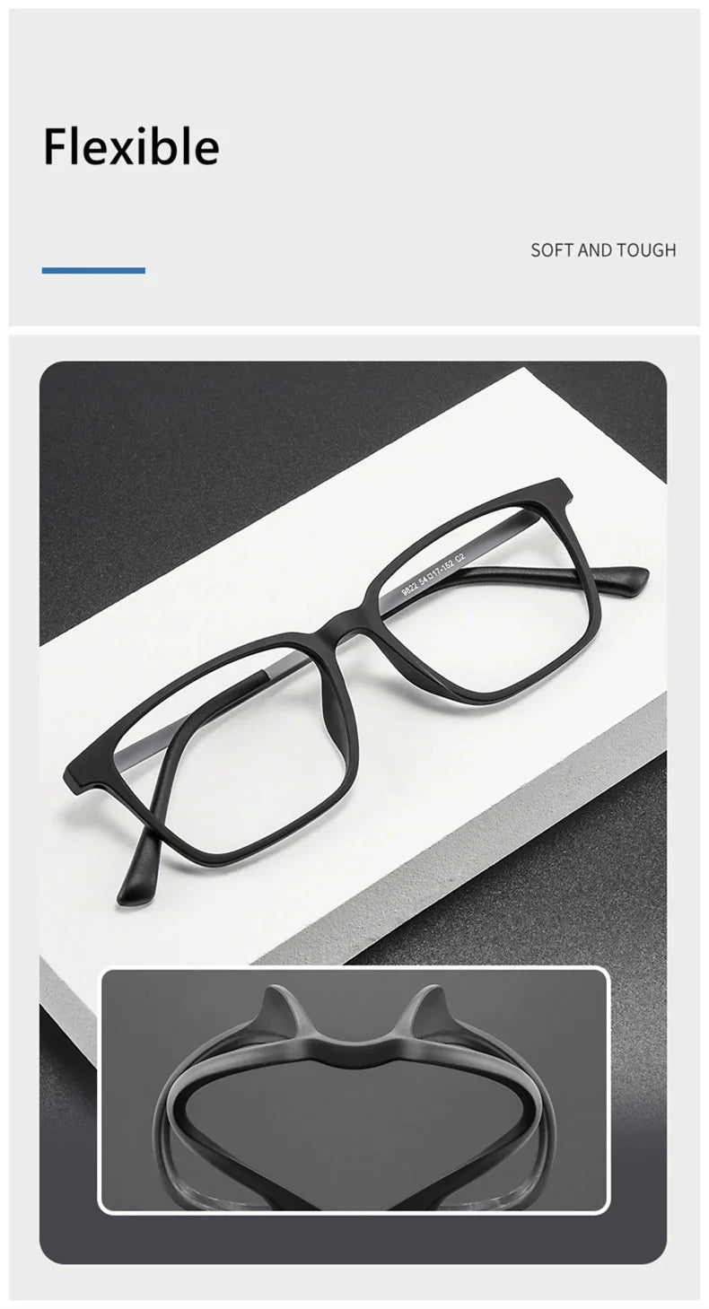 Ultra-Light Myopia Eyewear Frames | Blue Light Blocking Glasses