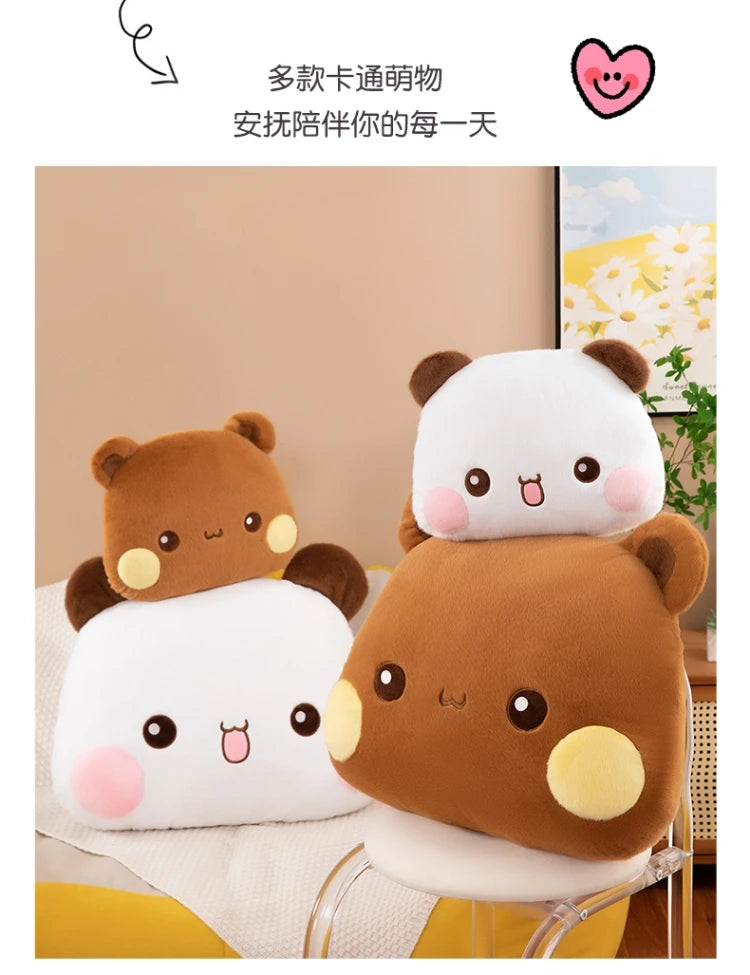 Kawaii Panda Plush Dolls | Cute Stuffed Animal Cushions for All Ages