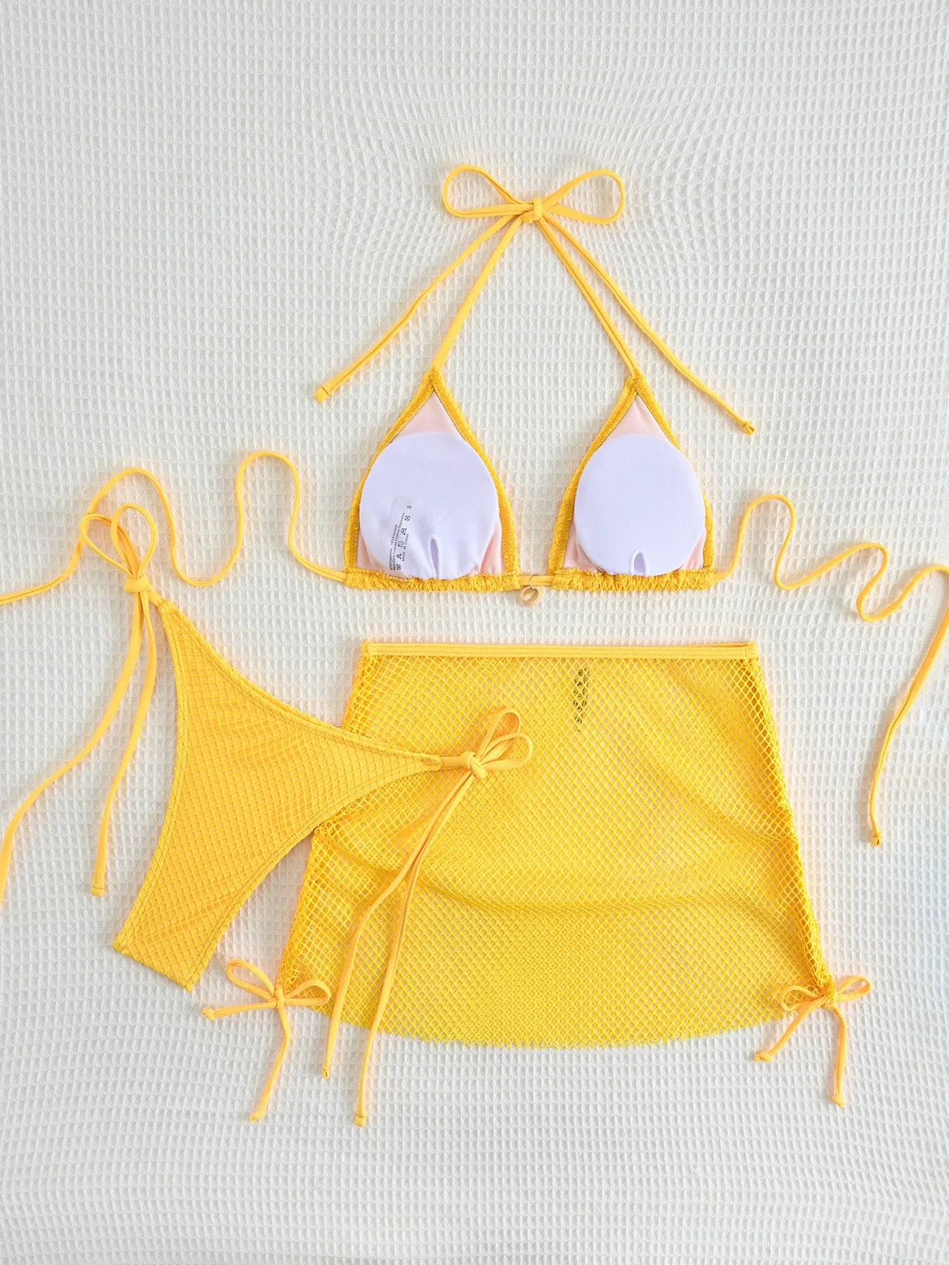 Stylish Three-Piece Bikini Set | Perfect for Beach & Pool Days