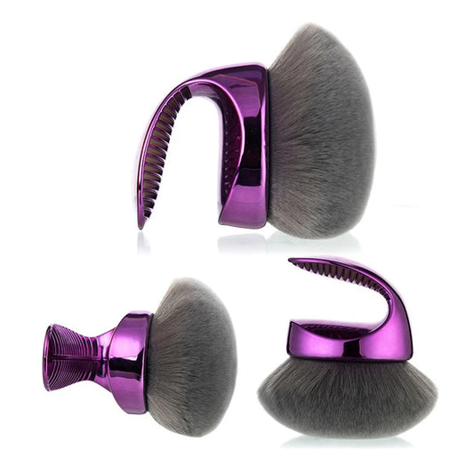Brocha de maquillaje corporal extragrande para una aplicación perfecta del autobronceador