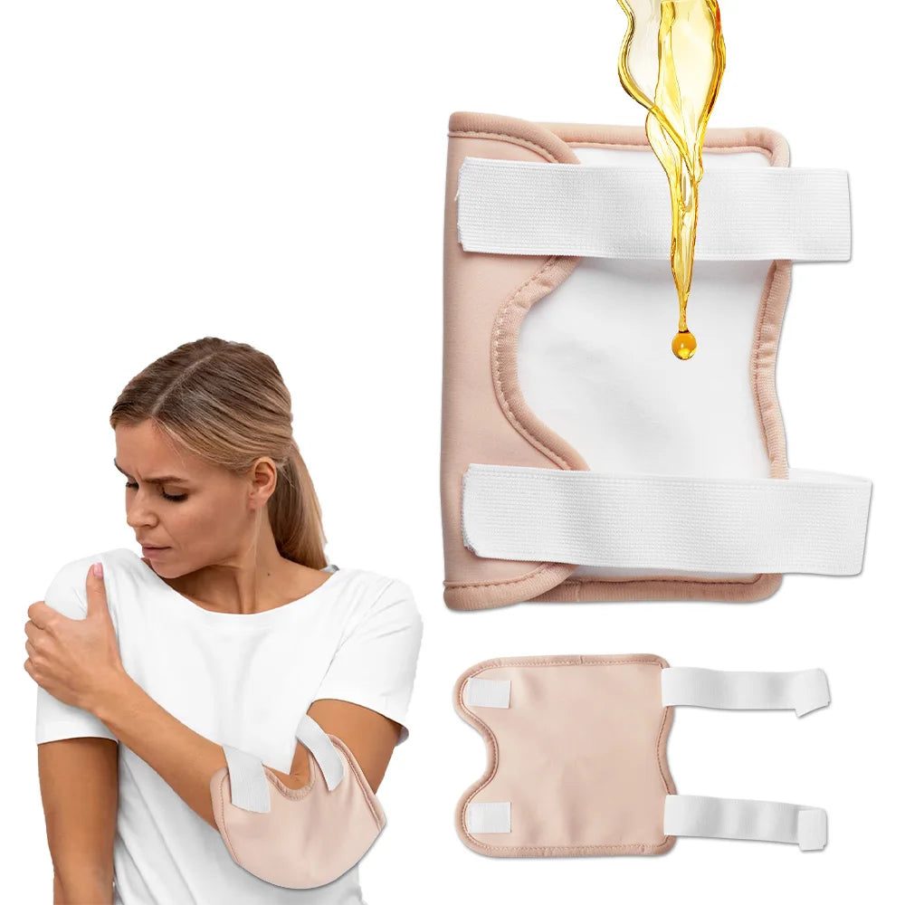 Organic Castor Oil Pack for Natural Joint Relief | Versatile Body Wraps