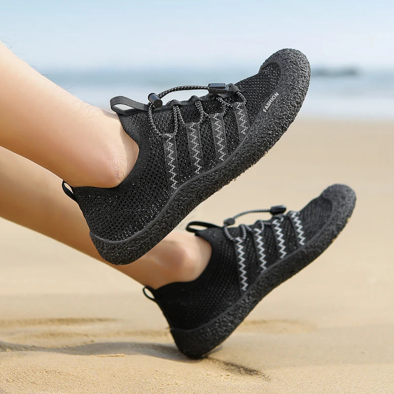 Quick Dry Aquatic Sneakers for Water Sports | Breathable Wading Shoes