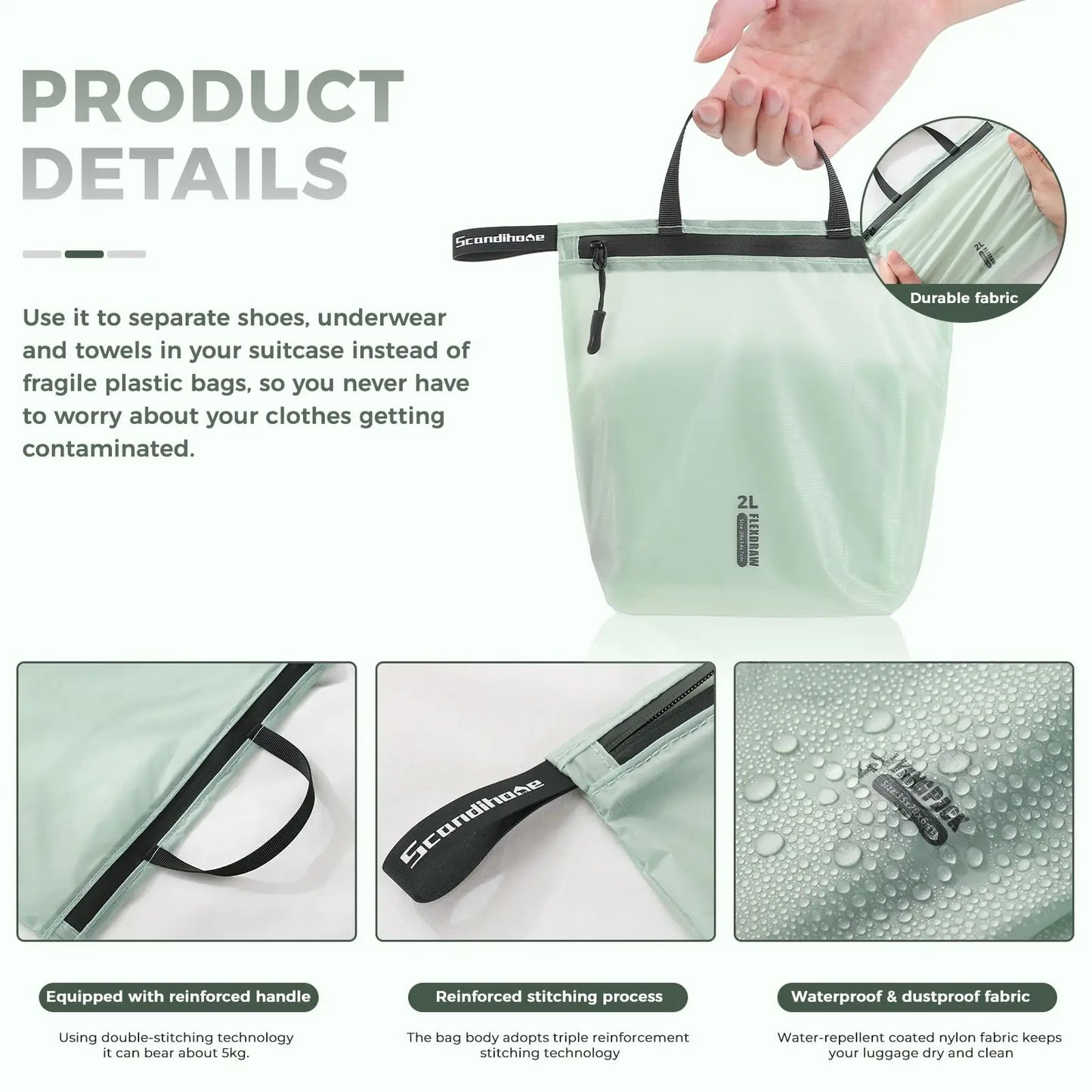 Waterproof Storage Pouch | Versatile Organizer for Travel & Sports