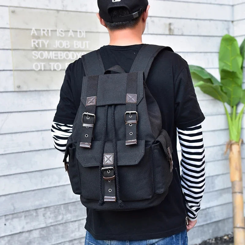Durable Canvas Backpack | Essential Travel Companion for Everyone