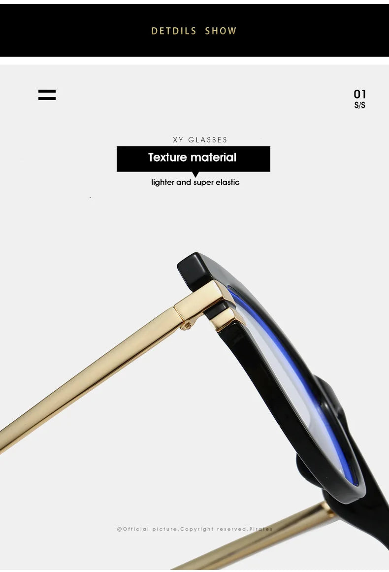 Cat Eye Anti Blue Light Glasses for Women | Trendy Fashion Frames 2026