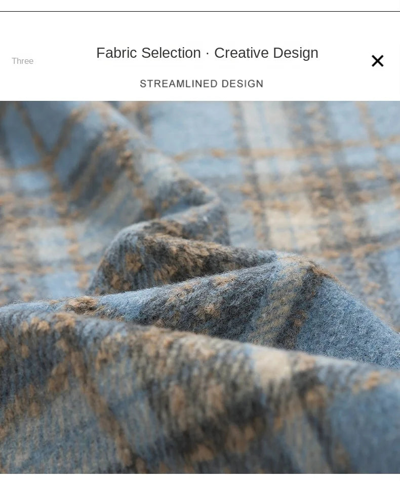 Stylish Japanese Vintage Plaid Jacket for Men | Casual & Chic