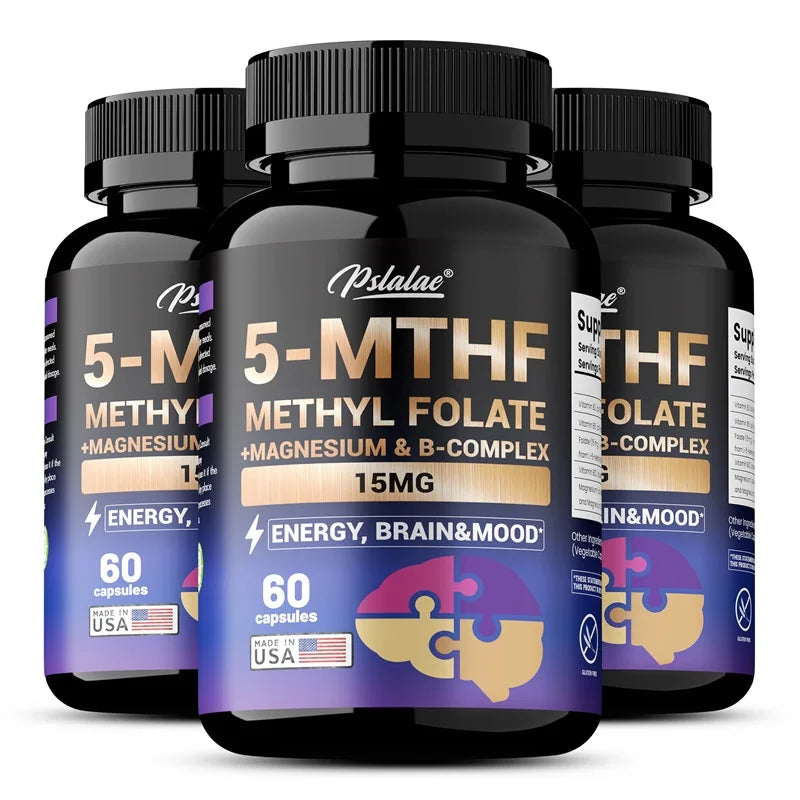 5-MTHF Methylfolate Supplement for Energy and Cognitive Support