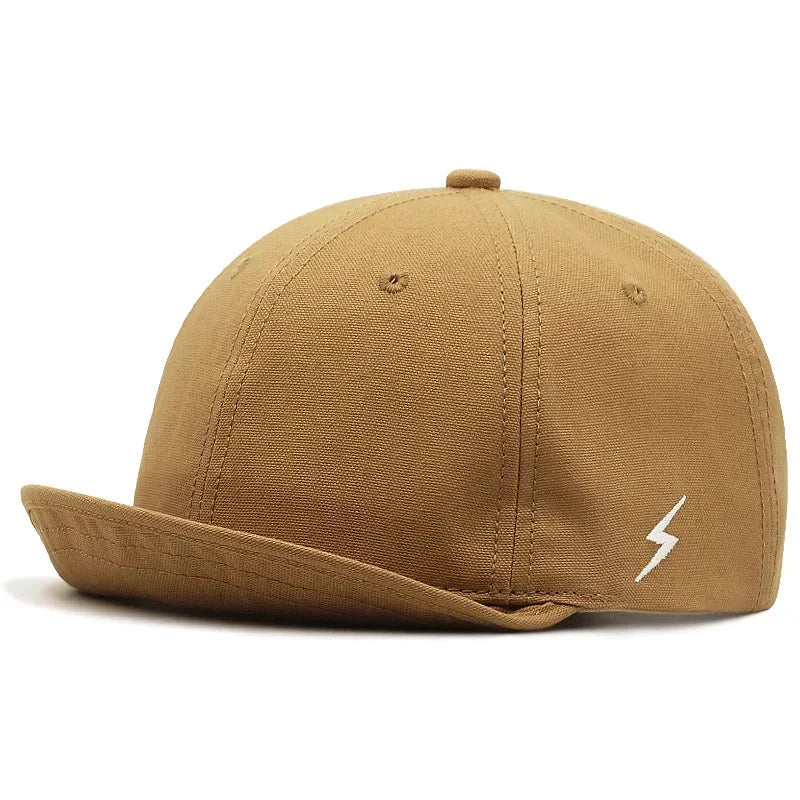 Large Head Up-turn Peak Hiphop Snapback Hat | Unisex Adjustable Cap