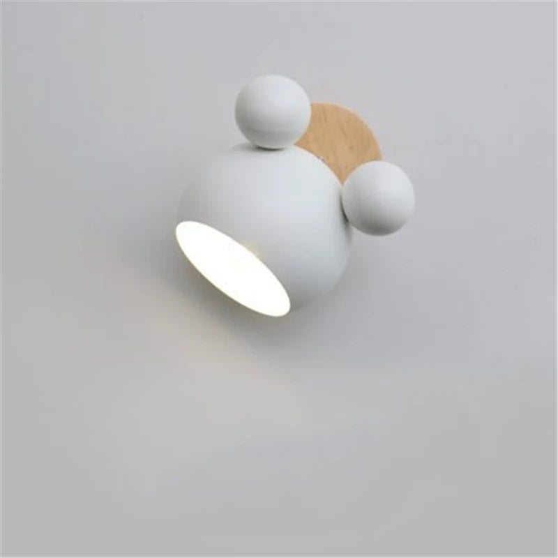 Nordic Mickey Wall Lamp | Lovely Children's Room Lighting
