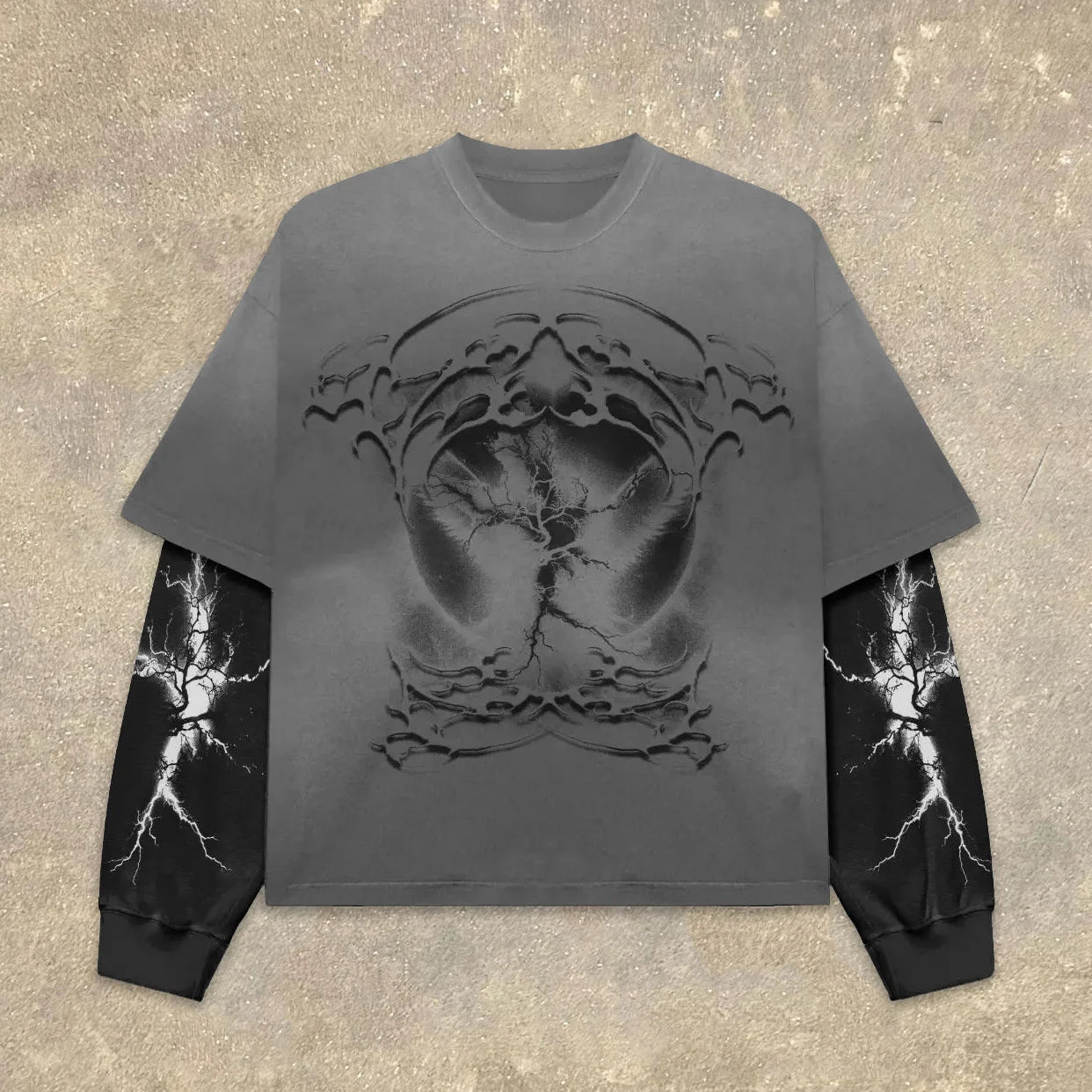 Men's Vintage Gothic Pullover Sweatshirt | Stylish & Cozy