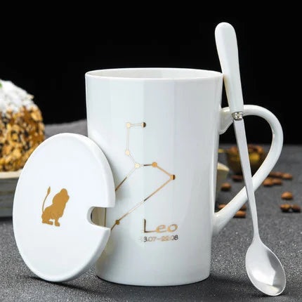 Creative 12 Constellations Ceramic Mugs | Unique Drinkware Gift