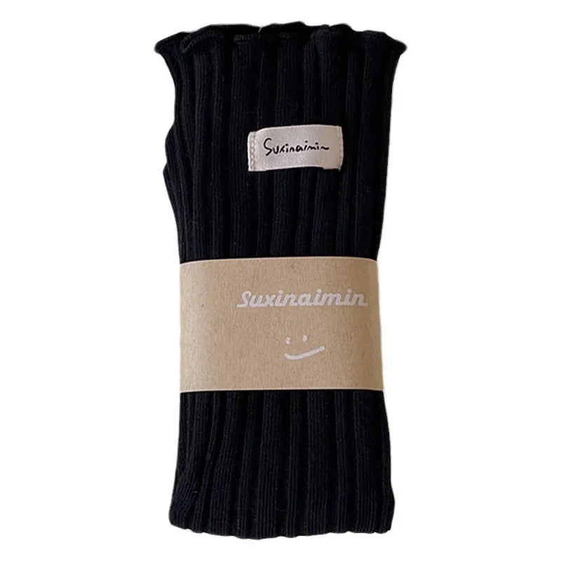 Colorful Ruffle Socks for Women | Cute Autumn Winter Fashion