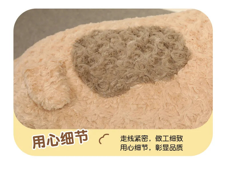 Cute Long-Haired Dog Plush Toy | Adorable Stuffed Animal Pillow