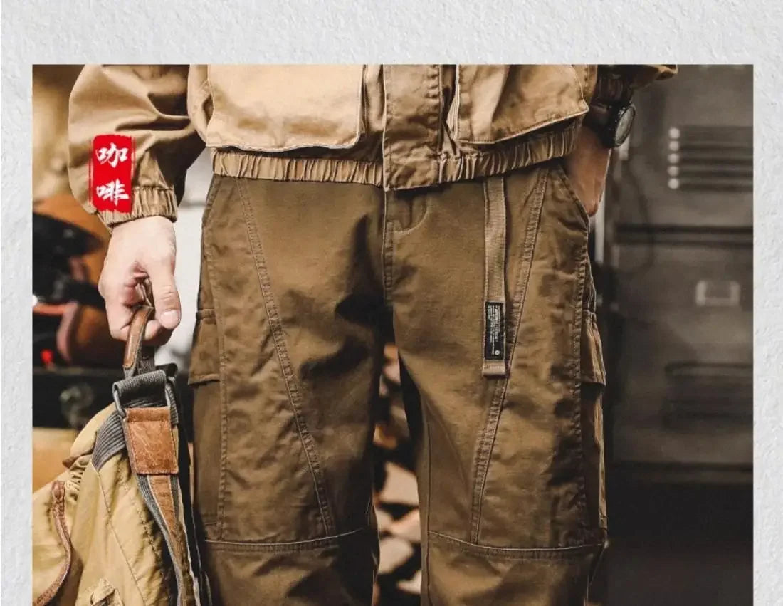 Men's Loose Straight Casual Trousers | Comfortable Outdoor Pants