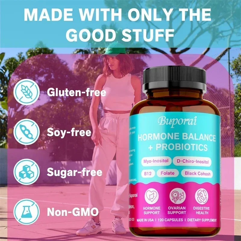 Hormone Balance + Probiotics | Supports Women’s Health & Ovarian Function