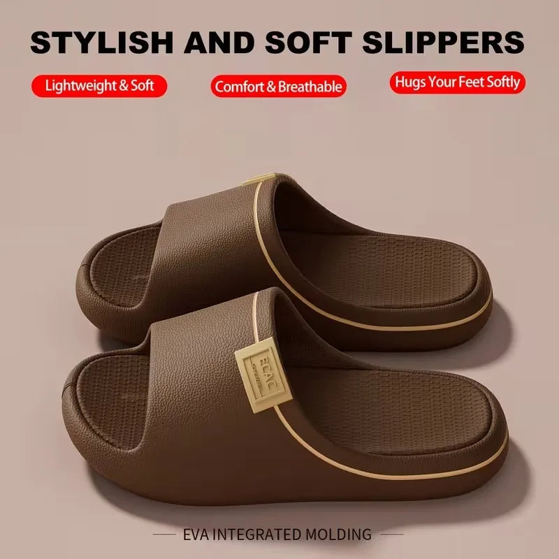 Unisex Summer EVA Slippers | Soft Non-Slip Slides for Home Comfort