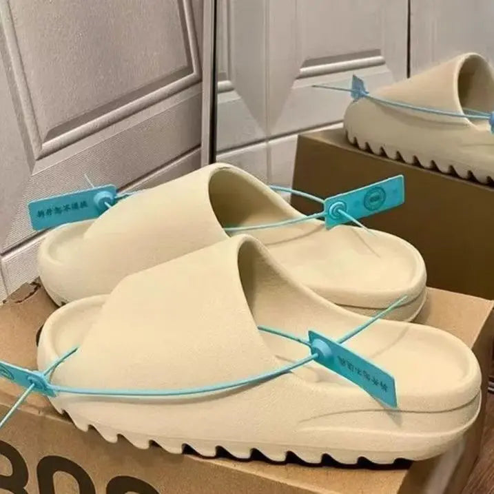 Cloud Thick-Soled Coconut Slippers | Soft Summer Beach Sandals