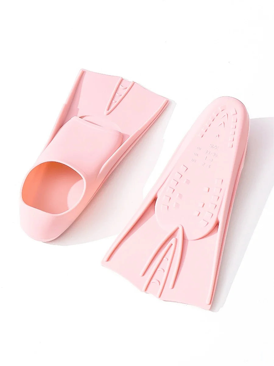 Professional Silicone Swim Training Fins for All Ages | Free Shipping
