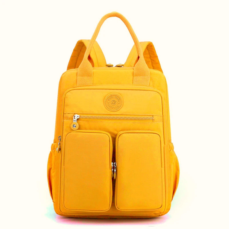 Stylish Multi-Pocket Waterproof Backpack for Women | Travel & School