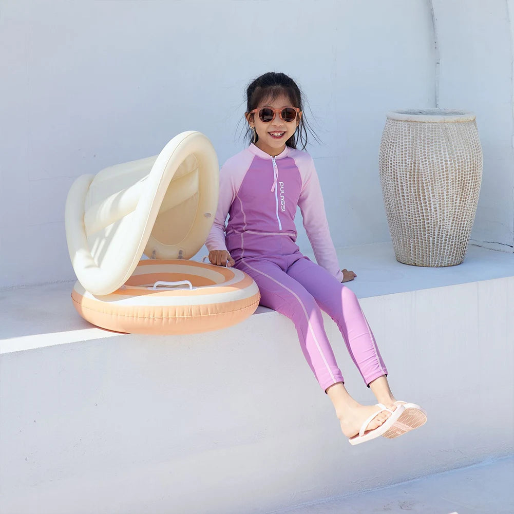 Inflatable Pool Float for Kids | Baby Swim Seat Ring for Water Fun