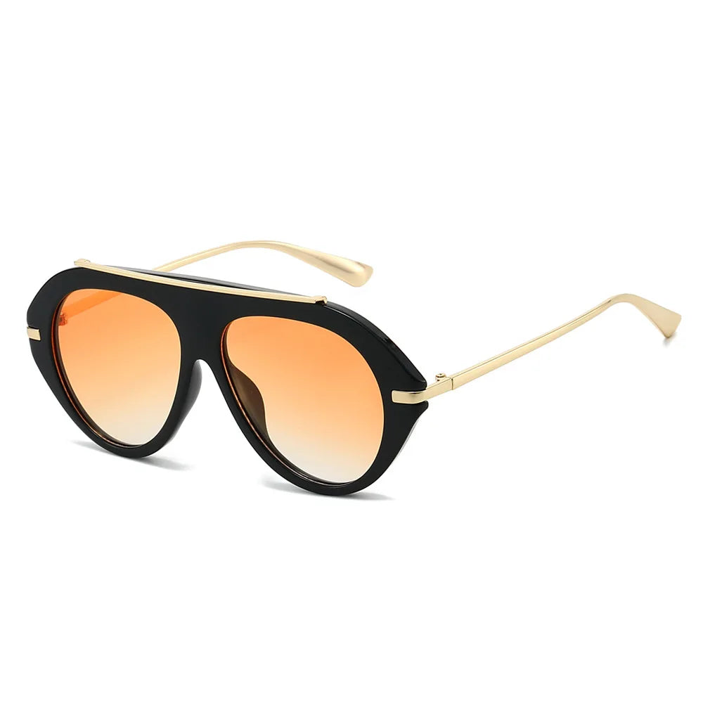 Oversized Retro 70s Pilot Sunglasses | Stylish Vintage Shades