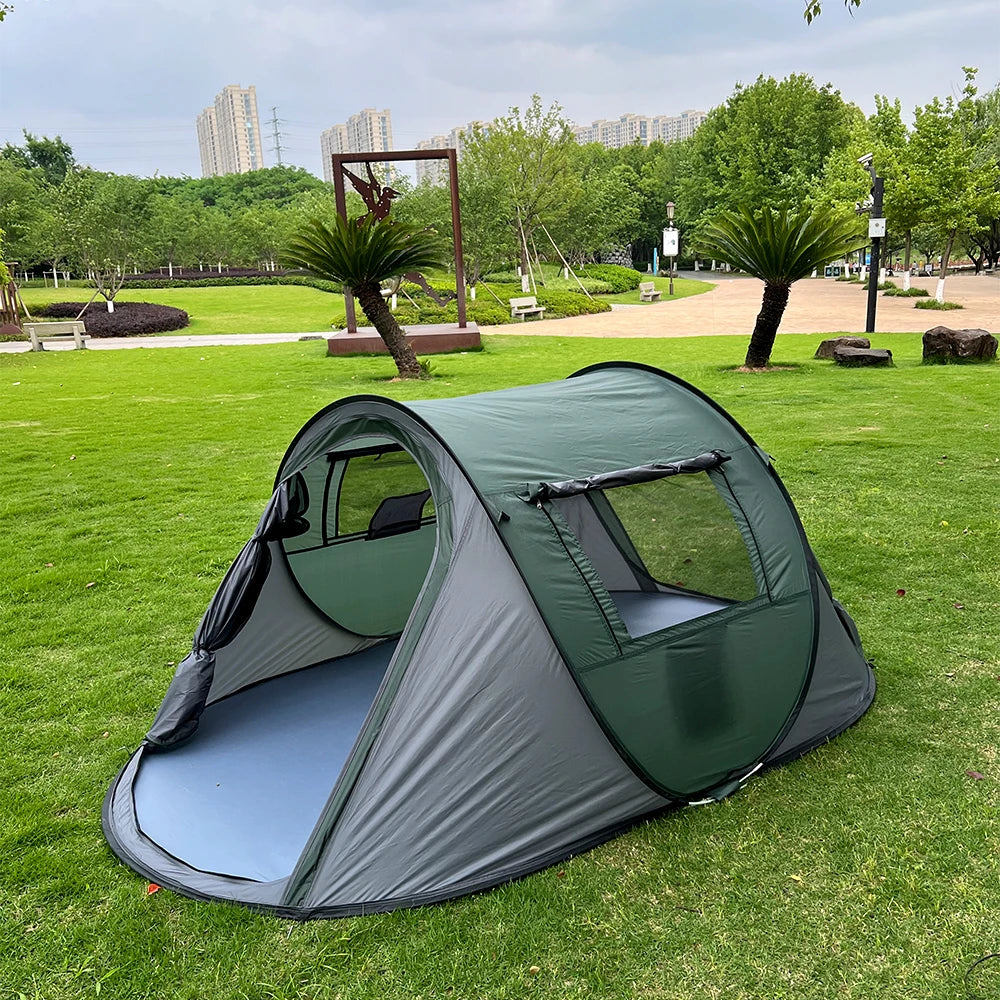 Spacious Waterproof Pop-Up Tent for 5-8 People | Quick Open Design