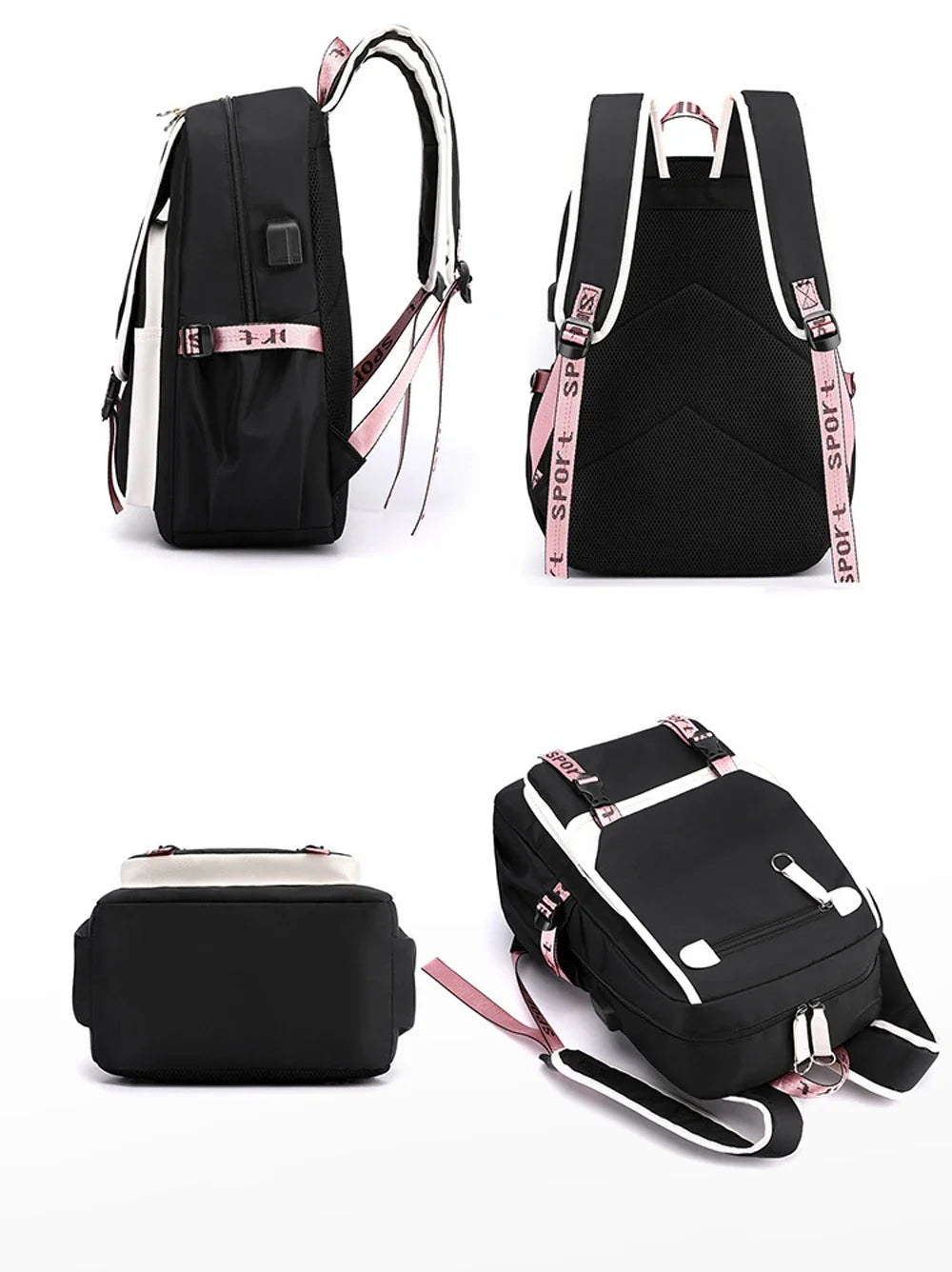 Cute Anime Cat Kawaii Backpack for Girls | Perfect Back to School Bag