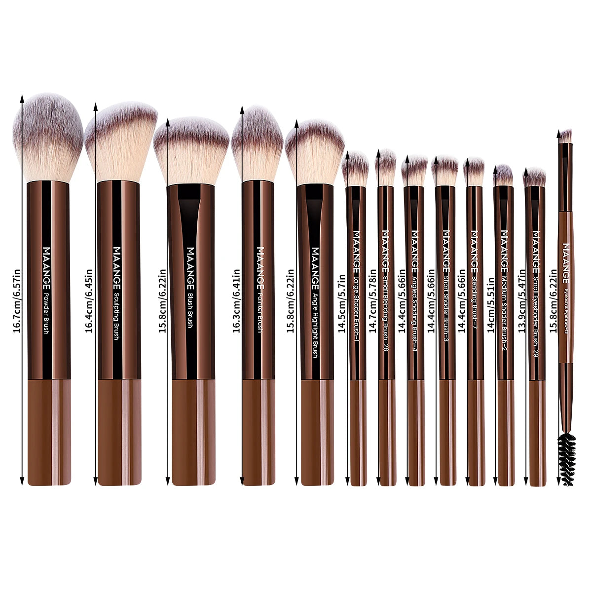 13pc Soft Synthetic Hair Makeup Brush Set | Flawless Beauty Tools