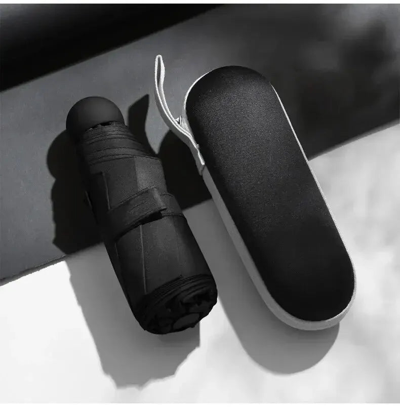Portable Mini Umbrella | Compact Dual Use Sunshade & Rain Guard
