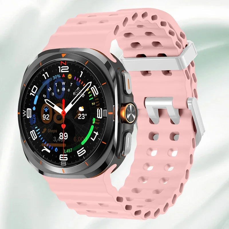 Silicone Sports Watch Strap for Galaxy Watch | Comfortable & Stylish